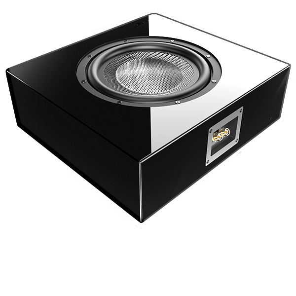 Subwoofer delgado de 10 pulgadas y 250 vatios