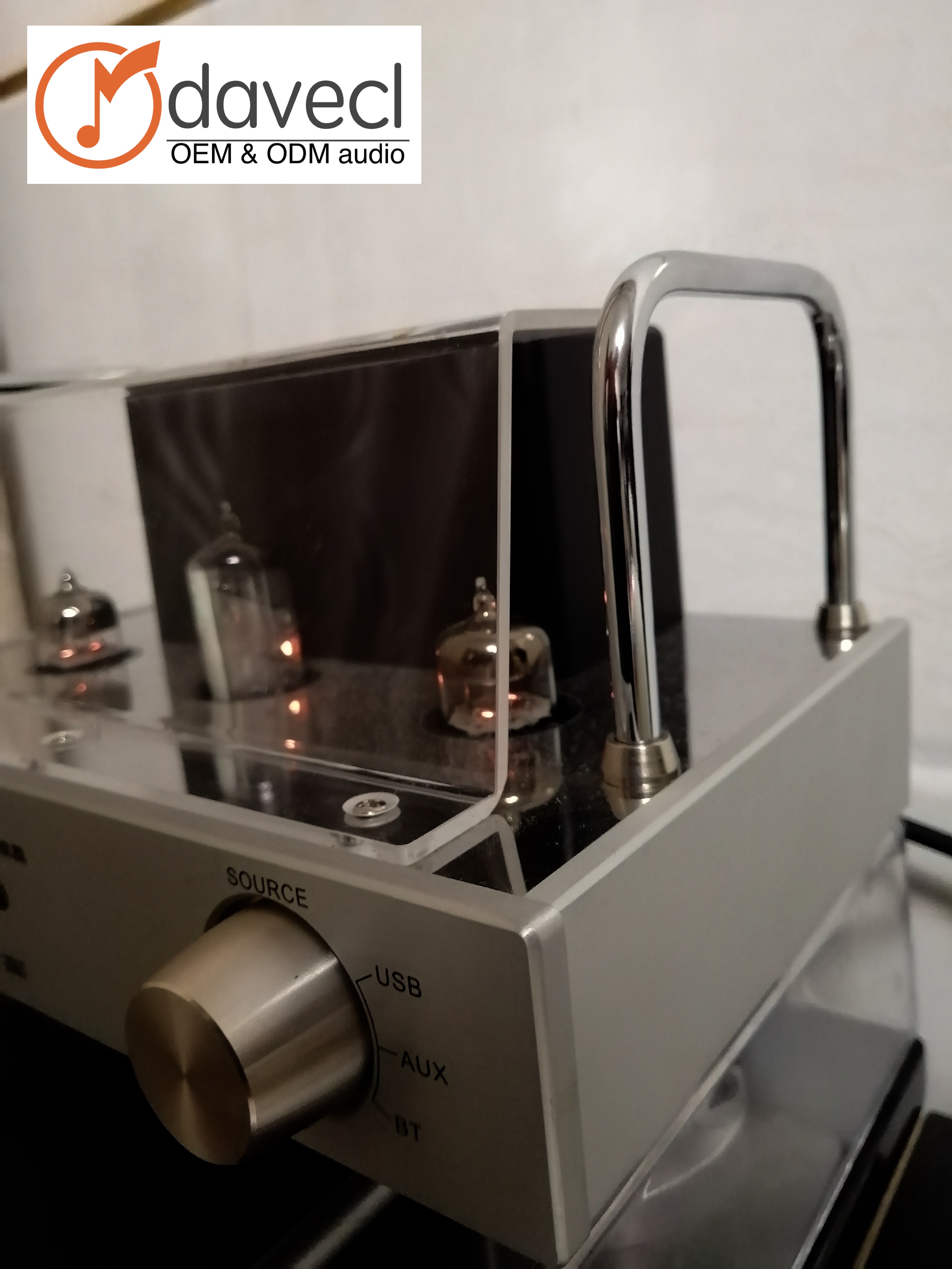 Mini amplificador de tubo HIFI-30Watts