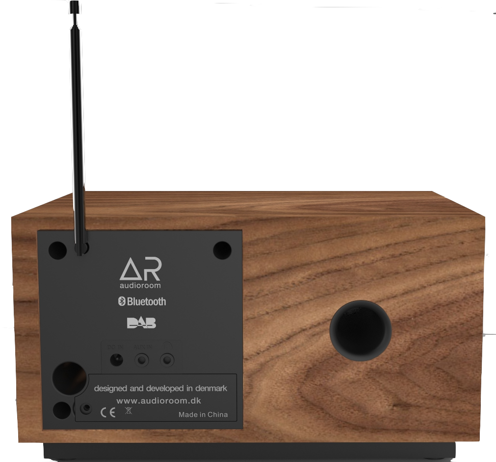 Radio DAB con altavoz de 3 pulgadas con licencia AAC para DAB+