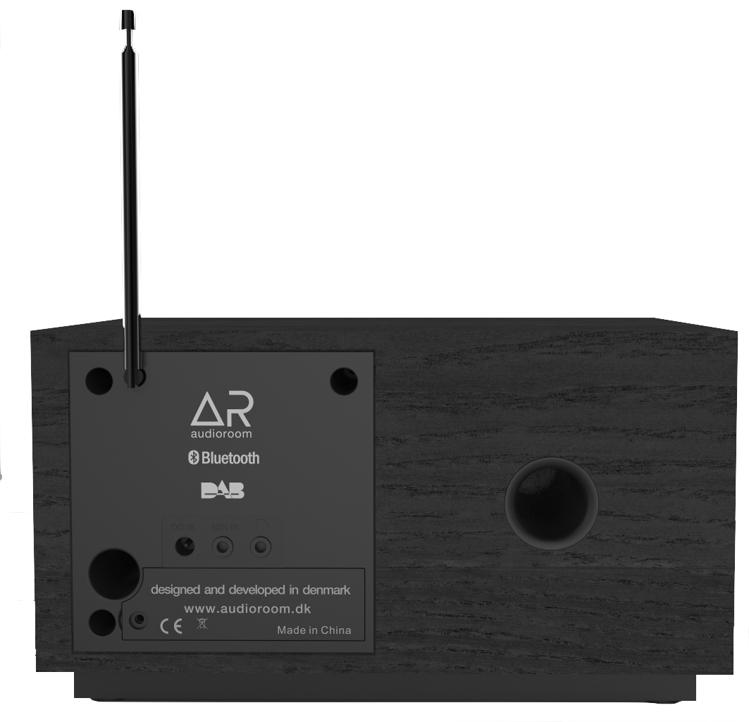 Radio DAB con altavoz de 3 pulgadas con licencia AAC para DAB+
