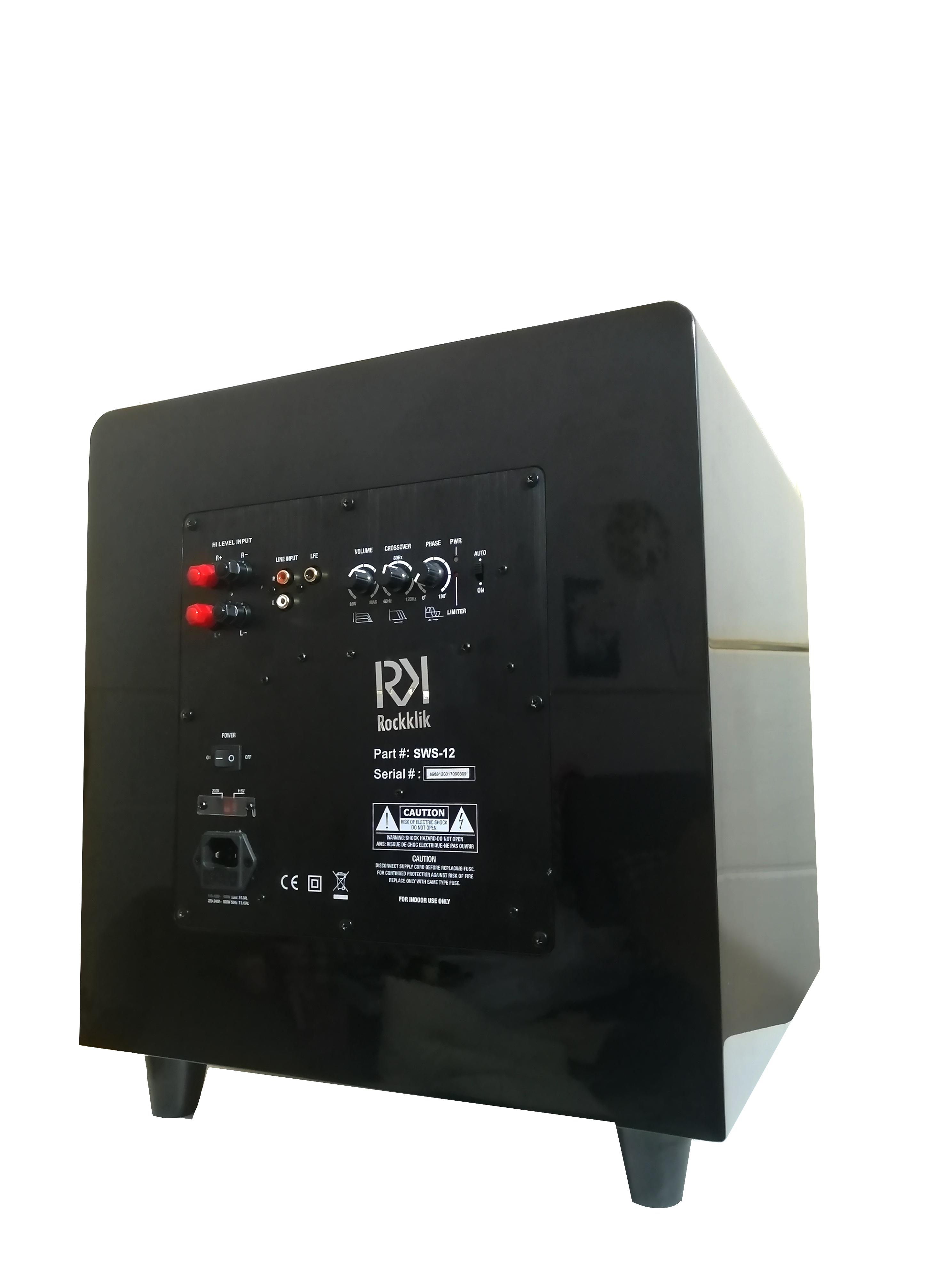 Subwoofer de 12 pulgadas Subwoofer de cine en casa de 500 vatios