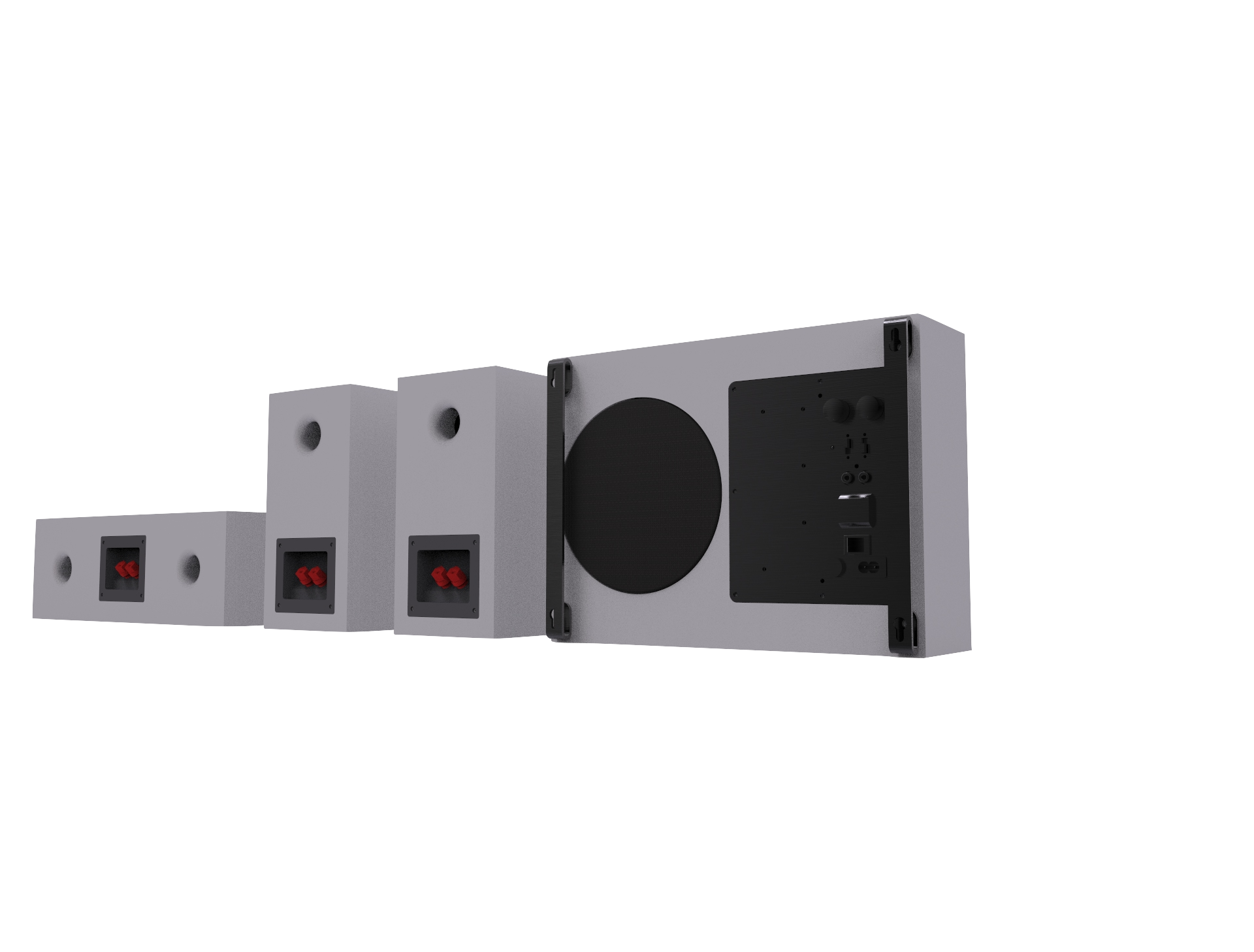 Altavoces HIFI-altavoces de pintura de alto brillo