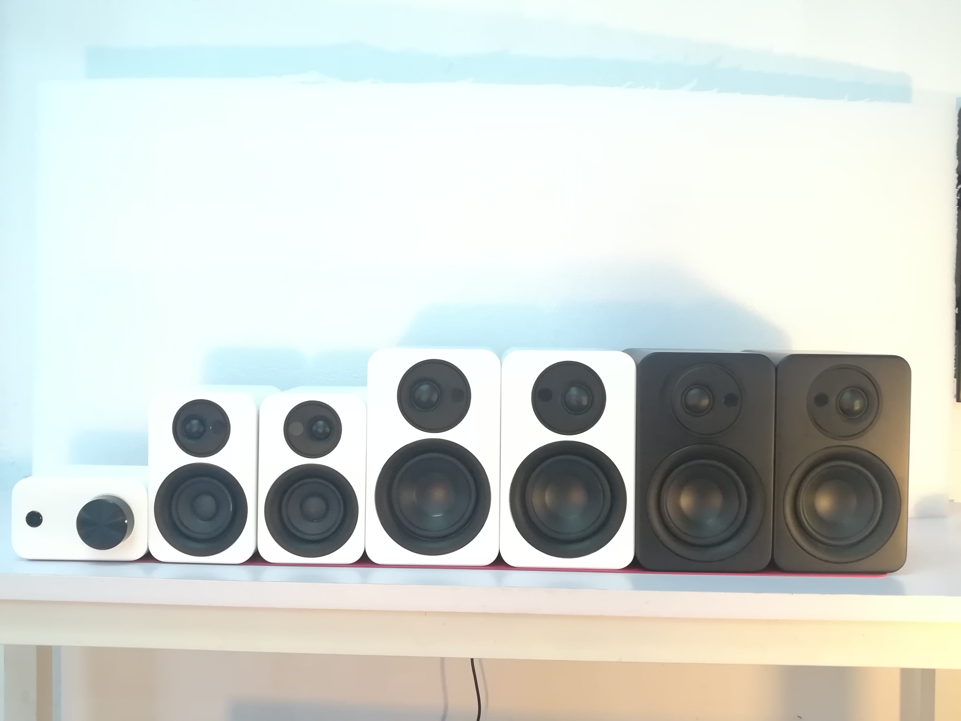 Altavoces HIFI de 4 pulgadas-altavoz de estantería de alta fidelidad