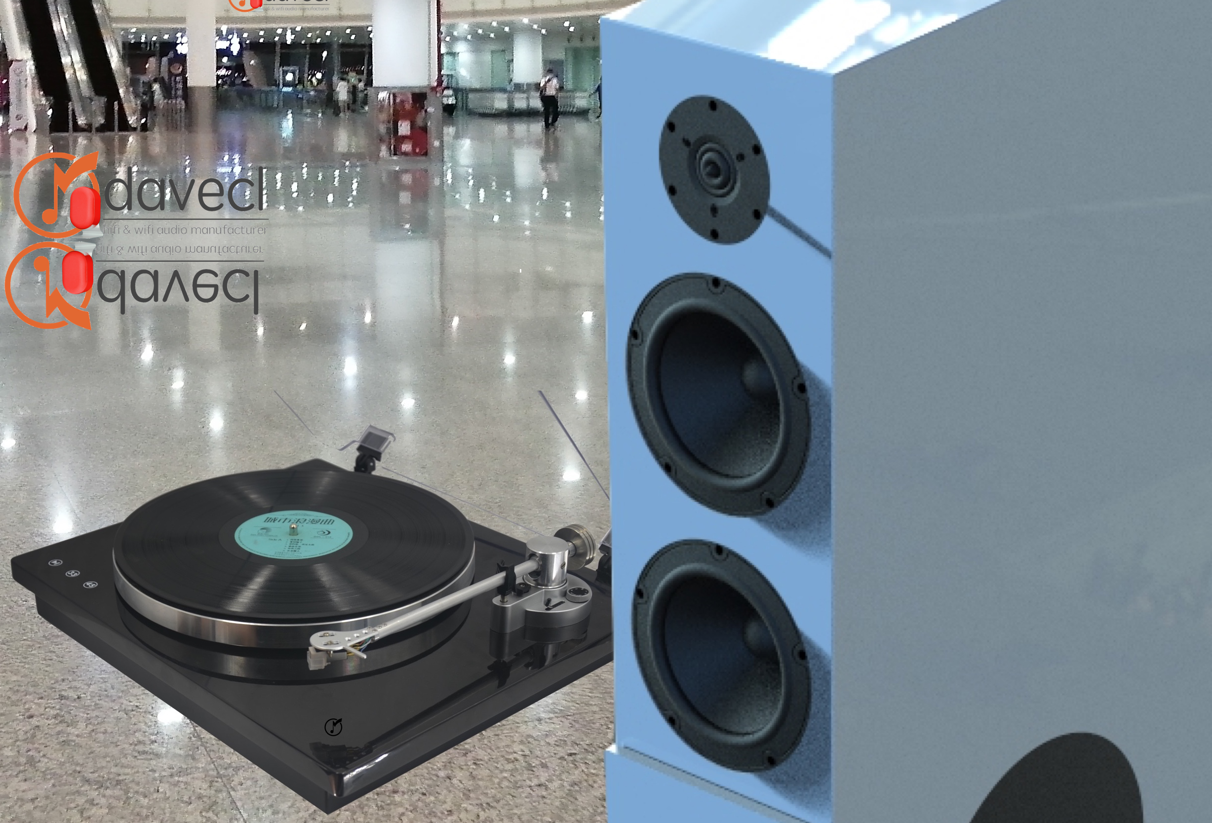 tocadiscos para audio de alta fidelidad