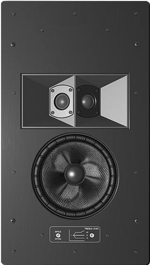 Altavoz de pared de cine en casa HIFI envolvente de 8 pulgadas